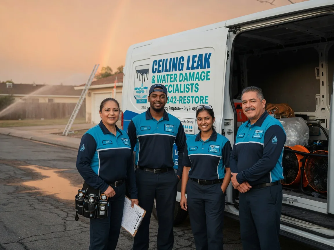Ceiling Leak Cleanup company in Mulberry Grove, IL