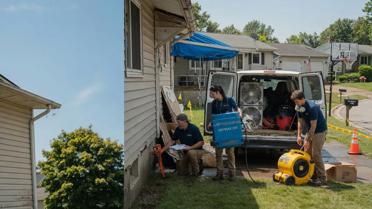 Ceiling Leak Cleanup in Mulberry Grove, IL near me